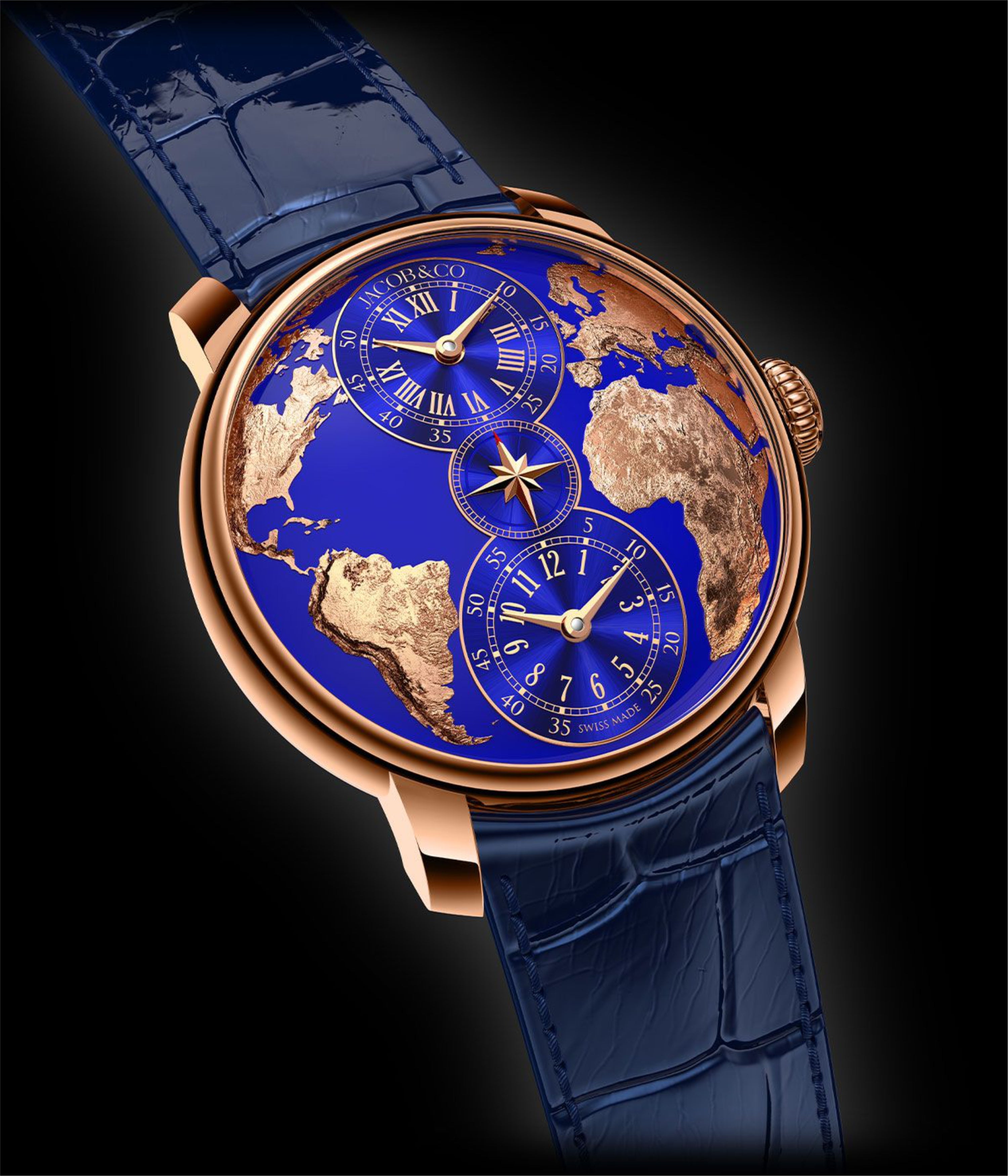 Jacob & Co. The World is Yours Dual Time Zone